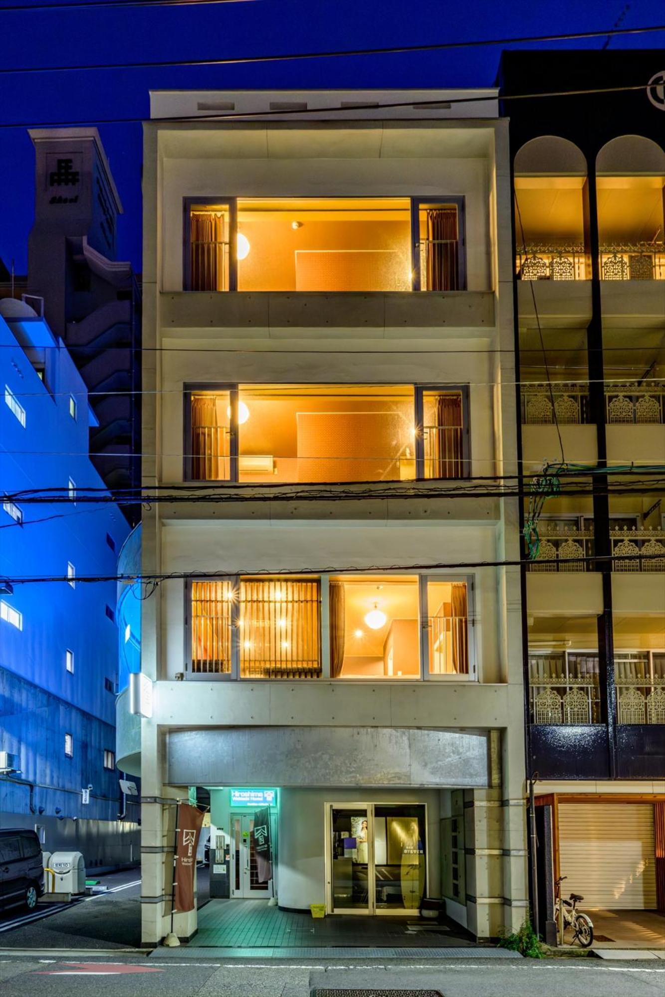 Hiroshima Wabisabi Hotel - 市内中心部のリーズナブルホテル - 電停近く移動に便利 - Low Price And Super Convenient To Get Around, Despite Being In The Center Of City Exterior foto